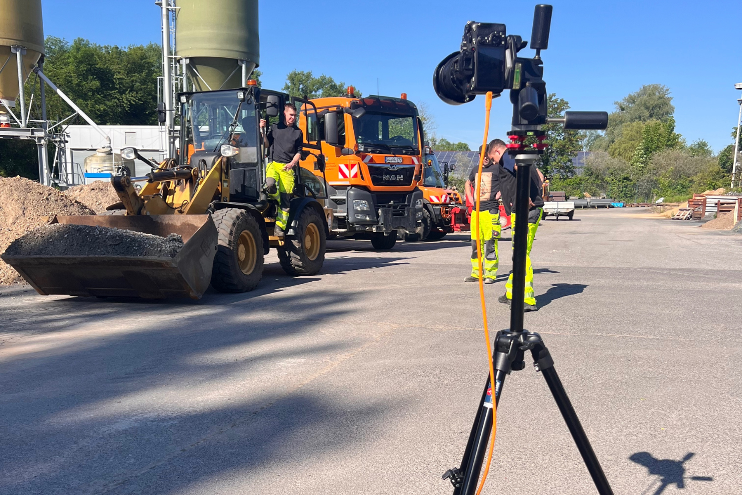 Fotoshooting Azubi-Kampagne